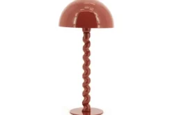 By-Boo Tafellampen^Tafellamp - coral red | 230230 Luox
