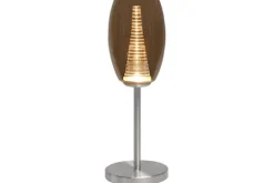 Highlight Tafellampen^Tafellamp Amberglas Nebula