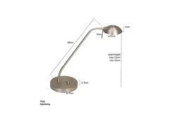 Steinhauer Tafellampen^Tafellamp 7502ST Mexlite