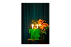 ETH Tafellampen^Tafellamp Velvet groen 05-TL3289-33 Eve |