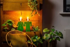 ETH Tafellampen^Tafellamp Velvet groen 05-TL3289-33 Eve |