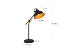 Steinhauer Tafellampen^Tafellamp 1321ZW Nové Mexlite