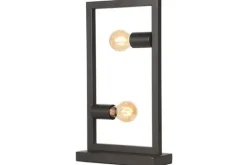 Tafellampen^Tafellamp Zwart MT-2364 Quadrato