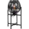 Best Highlight Tafellamp Zwart Rookglas Fantasy