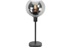 Outlet Highlight Tafellamp Zwart Rookglas Fantasy