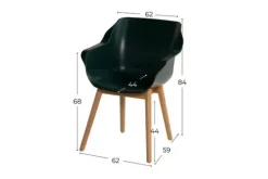 New Hartman tuinmeubelen Tuinstoel 11.688.249 Sophie Teak