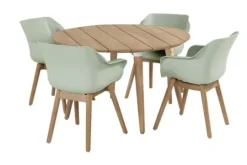 Outlet Hartman tuinmeubelen Tuinstoel French Green 11.688.247 Sophie Teak