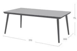 Hartman tuinmeubelen Tuintafel 65.875.110 Sophie Studio