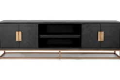 Richmond Interiors Tv-Meubels^Tv-dressoir 210694 Blackbone Brass