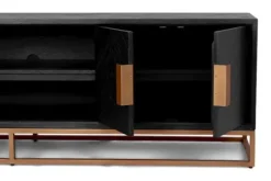 Richmond Interiors Tv-Meubels^Tv-dressoir 210694 Blackbone Brass