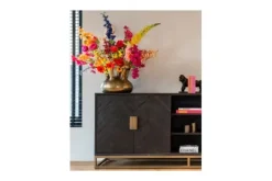 Richmond Interiors Tv-Meubels^Tv-dressoir 210694 Blackbone Brass