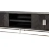 Richmond Interiors Tv-Meubels^Tv-dressoir 210230 Blackbone zilver
