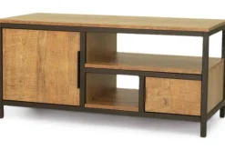 Outlet Lamulux Tv-meubel Iroko - Bombay Bruin