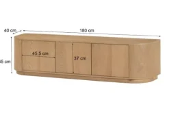 Livingfurn Tv-Meubels^Tv-meubel  Novero