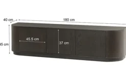 Livingfurn Tv-Meubels^Tv-meubel  Novero