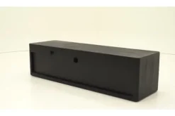 Outlet Tower Living Tv-meubel Zwart Tenna