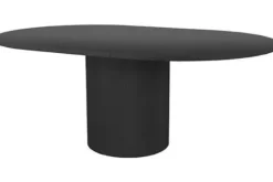 Label51 Eettafels^Uitschuiftafel Zwart ME-70.055 Oliva