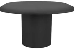Label51 Eettafels^Uitschuiftafel Zwart ME-70.055 Oliva