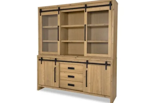 Outlet Lamulux Vitrinekast Kerim - Cottage
