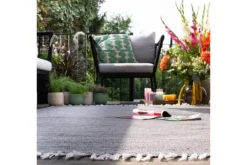 Clearance Viviendo Vloerkleed 565 Anthracite Nador
