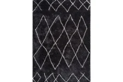 Outlet Divendo Vloerkleed 425 antraciet Orlando