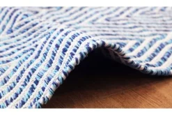 Divendo Vloerkleden^Vloerkleed 410 Blauw Aperitif