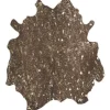 Best Divendo Vloerkleed 110 Bruin Goud Glam