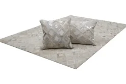 Divendo Vloerkleden^Vloerkleed 110 Grijs Zilver Spark