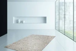Divendo Vloerkleden^Vloerkleed 110 Grijs Zilver Spark