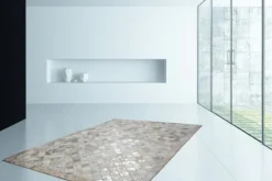 Divendo Vloerkleden^Vloerkleed 210 Grijs Zilver Lavish