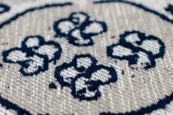 Divendo Vloerkleden^Vloerkleed 120 Grijs Zwart River