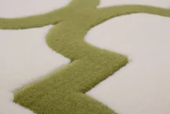 Divendo Vloerkleden^Vloerkleed 3097 Ivoor Groen Manolya