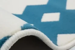 Divendo Vloerkleden^Vloerkleed 100 Ivoor Turquoise Now!