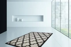Outlet Divendo Vloerkleed 3097 Ivoor Zwart Manolya