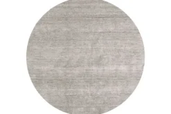 Discount Brinker Vloerkleed 815 Light Grey rond New Berbero |