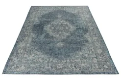 Clearance Viviendo Vloerkleed 875 Navy Nordic