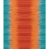 Divendo Vloerkleden^Vloerkleed 8070 Oranje Blauw Sunset