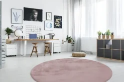 Discount Divendo Vloerkleed 100 Roze Rabbit