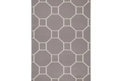 Outlet Divendo Vloerkleed 125 Taupe Ivoor Lina