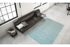 Divendo Vloerkleden^Vloerkleed 410 Turquoise Aperitif