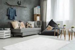 Divendo Vloerkleed 110 Wit Crown