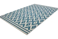 Divendo Vloerkleden^Vloerkleed 300 Wit Turquoise Now!