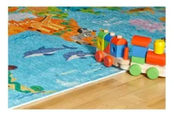 Sale Viviendo Vloerkleed 233 World Map Torino Kids