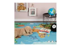 Sale Viviendo Vloerkleed 233 World Map Torino Kids