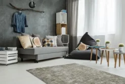 Clearance Divendo Vloerkleed 110 Zilver Olijf Etna
