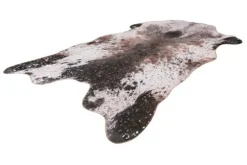 Divendo Vloerkleden^Vloerkleed 525 zilver-zwart-bruin Western