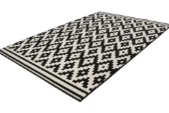 Divendo Vloerkleden^Vloerkleed 300 Zwart Wit Now!