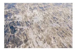 Louis de Poortere Vloerkleden^Vloerkleed Abyss Blue 8629 Mad Men Cracks |