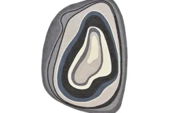 Brink & Campman Vloerkleden^Vloerkleed Aura Grey 477304 Habitat |