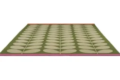 New Orla Kiely Vloerkleed Basil 463607 Solid Stem